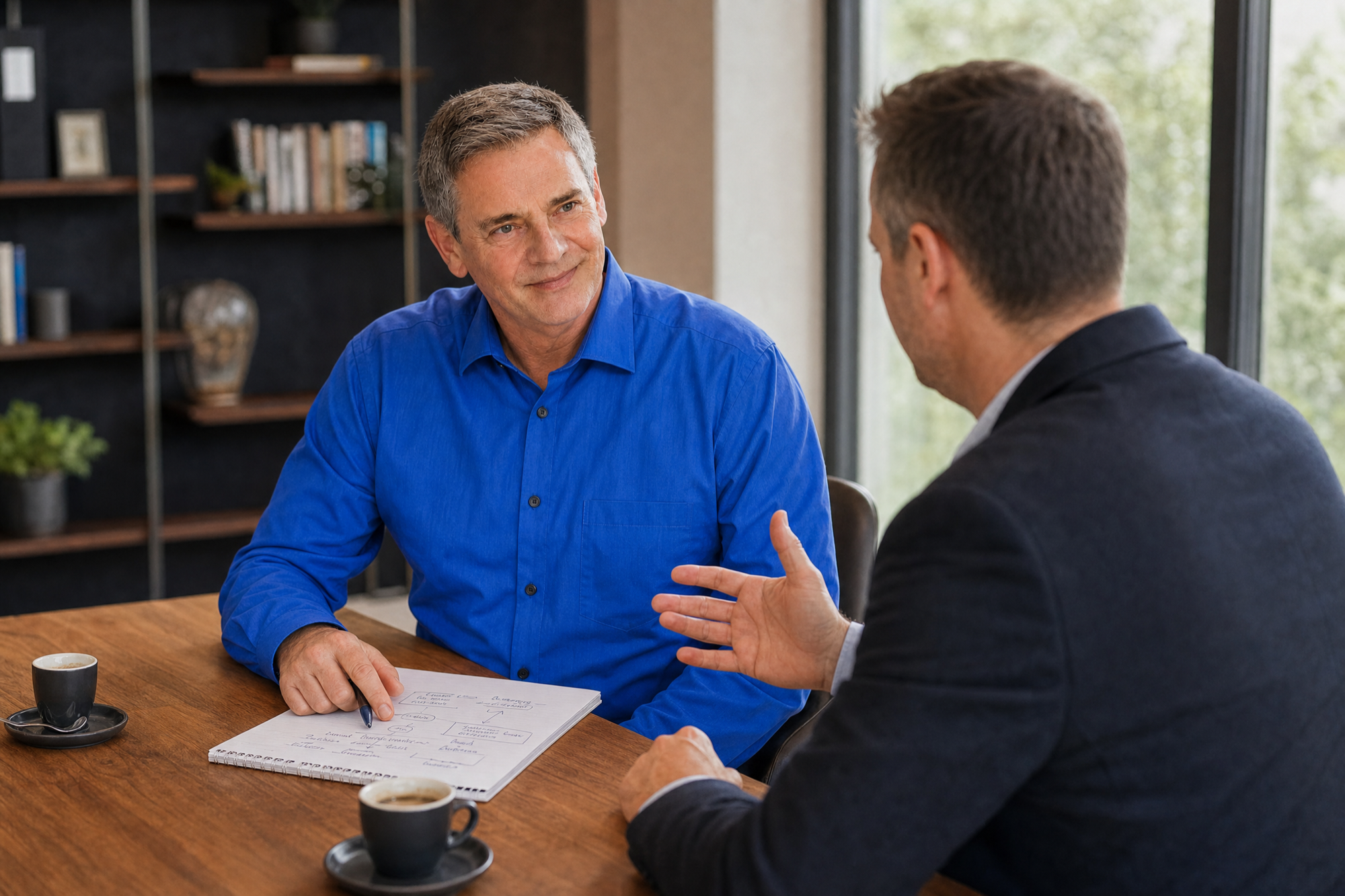 Coaching für Unternehmer in München: Sparring am Tisch